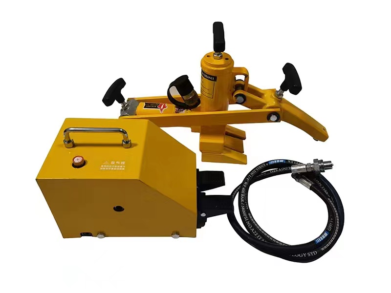 pneumatic portable tire press